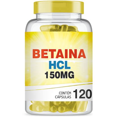 cloridrato de betaina 150mg para que serve